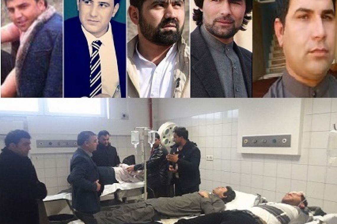 پنج خبرنگار در دو رویداد ترافیکی زخمی شدند